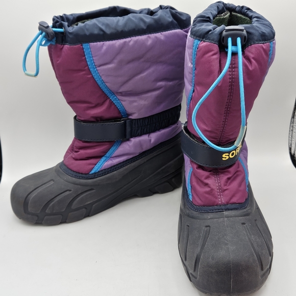 Sorel Flurry kids snow boots size 5 - Picture 8 of 15